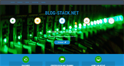 Desktop Screenshot of blog-stack.net