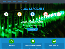 Tablet Screenshot of blog-stack.net